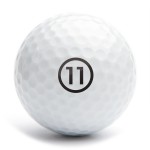 Golfballstamp A12 number 11