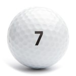  Golfballstamp A12 number 07