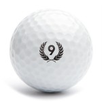  Golfballstamp A12 number 09