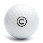 Golfballstamp A12 letter C