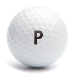 Golf ball stamp A12 motiv P