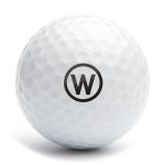Golf ball stamp A12 motiv W